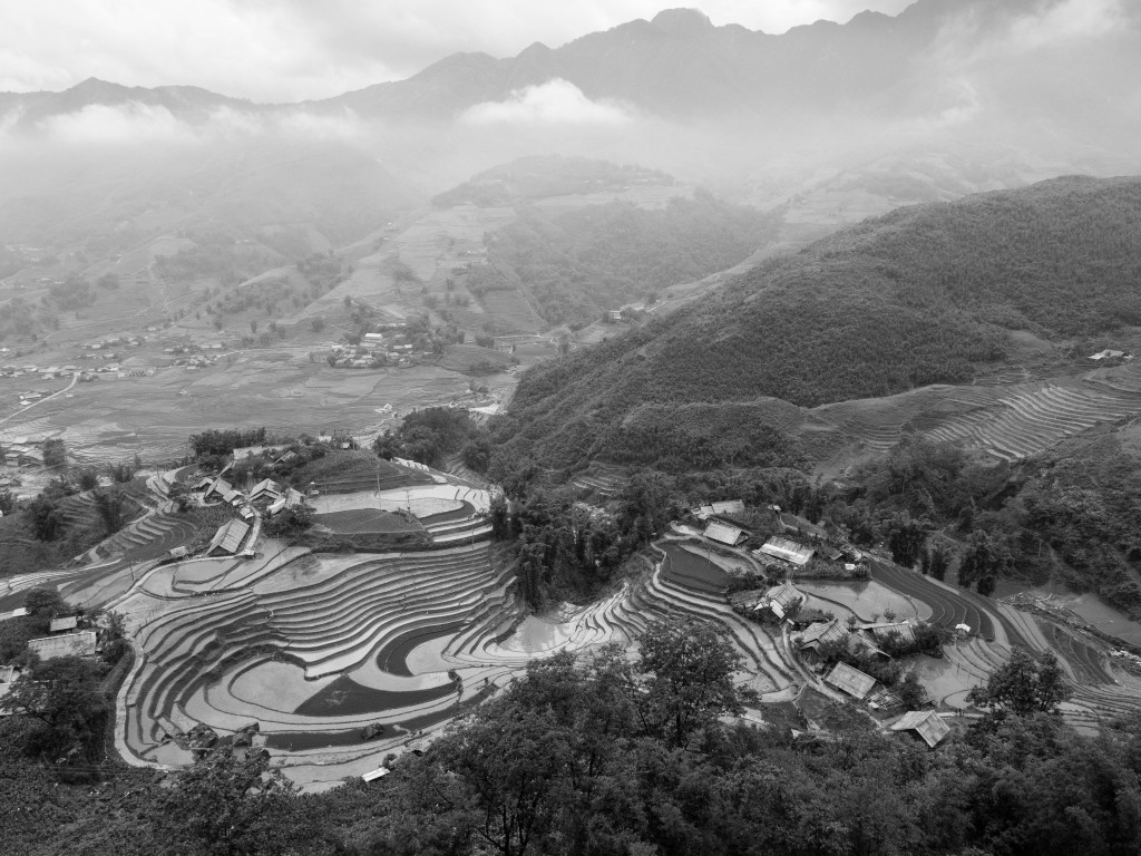 Sapa, a French style township in Northwestern Vietnam where climate is temperate