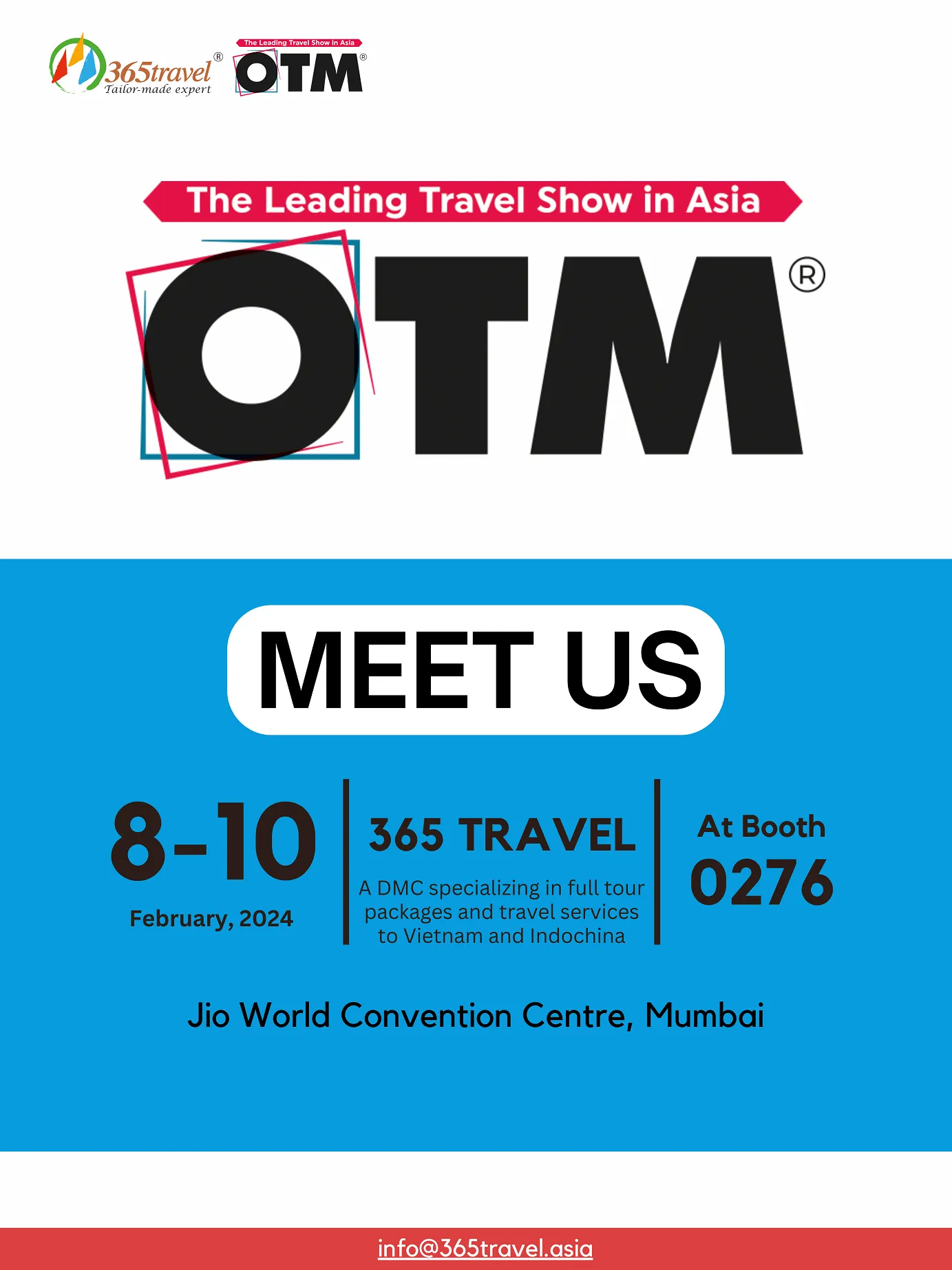 365 Travel will attend OTM Mumbai 2024